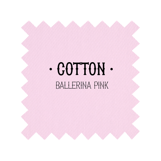 Fabric in Ballerina Pink Cotton - By the Yard