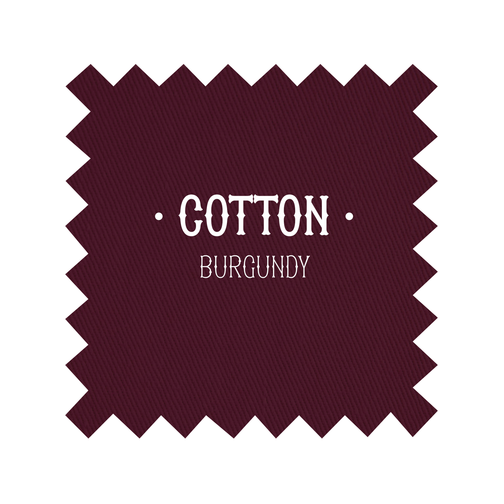 Fabric in Burgundy Cotton - By the Yard