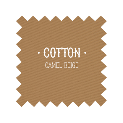 Fabric Camel Beige Cotton - By the Yard