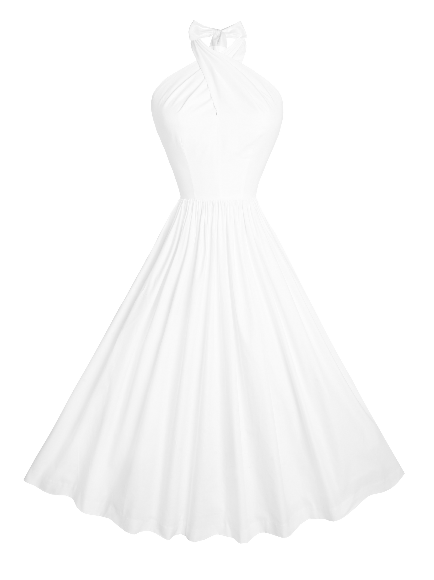 MTO - Ethel Dress White Cotton