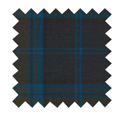 RTS - 4XL - Doris Dress Peacock Plaid