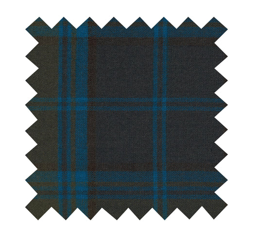 RTS - 4XL - Doris Dress Peacock Plaid