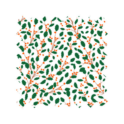 MTO - Sydney Dress in "Holly Jolly"