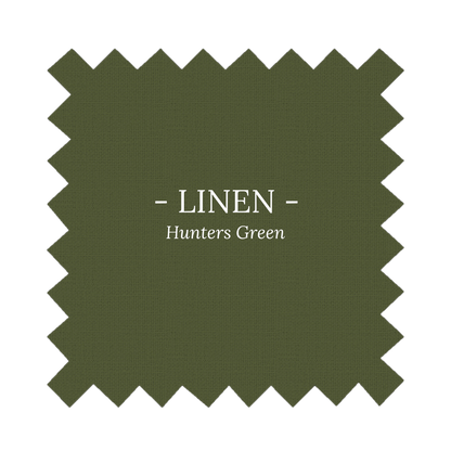 Fabric in Hunters Green Linen - By the Yard
