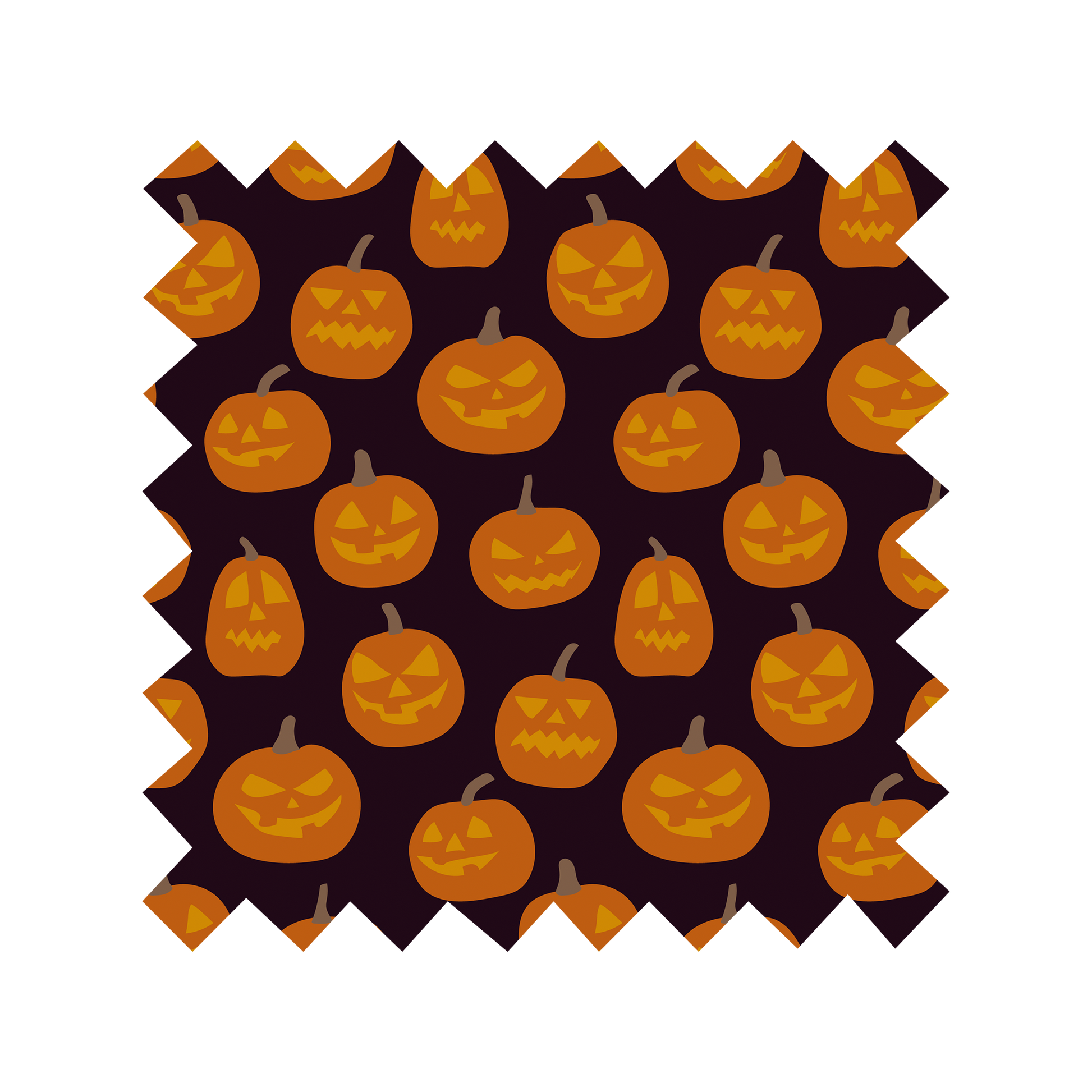 Fabric "Jack-O'-Gloom" - By the Yard