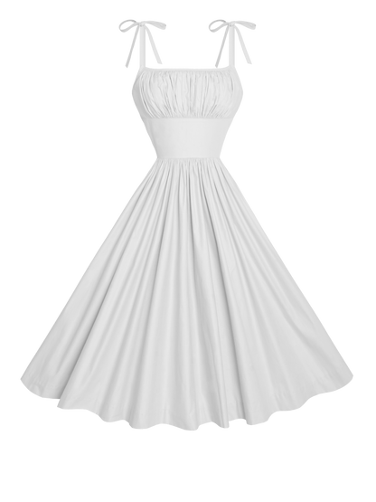 RTS - XS - Kelly Dress White Cotton