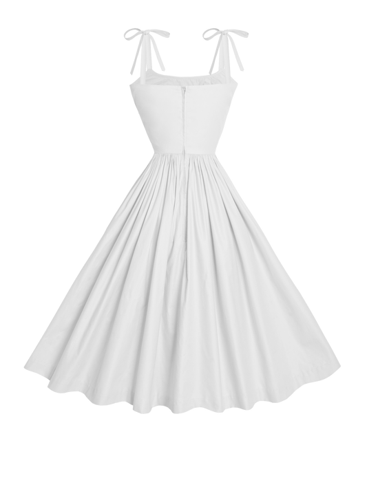 RTS - XS - Kelly Dress White Cotton