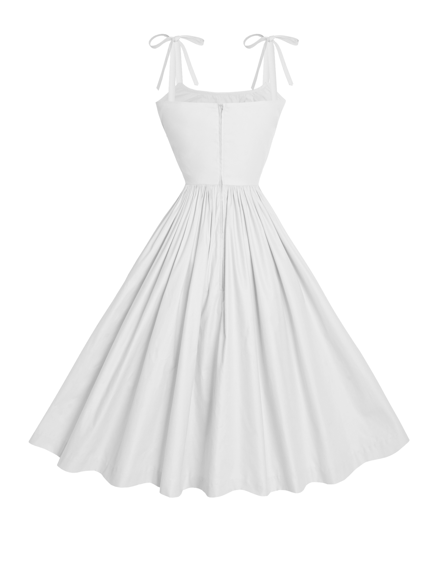 RTS - XS - Kelly Dress White Cotton