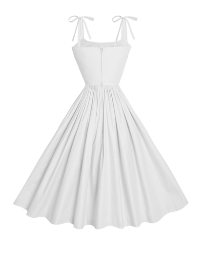RTS - XS - Kelly Dress White Cotton