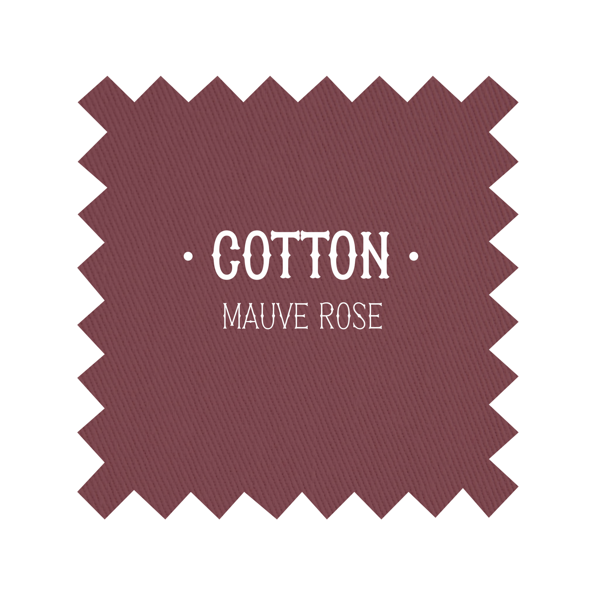 Fabric in Mauve Rose Cotton - By the Yard