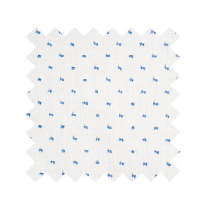 RTS - S - Grace Dress "Prim and Pepper" Blue Dotted Swiss