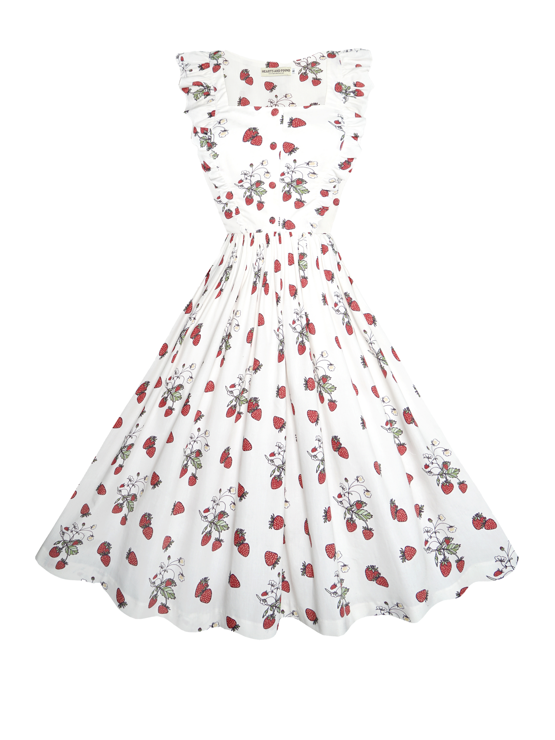RTS - S - Alice Dress "Strawberry Picking Season"