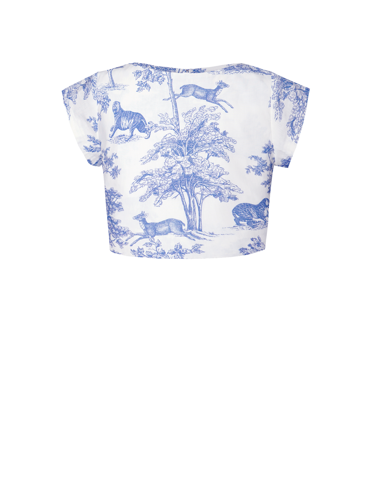 RTS - S - Emma Top "Safari Toile"