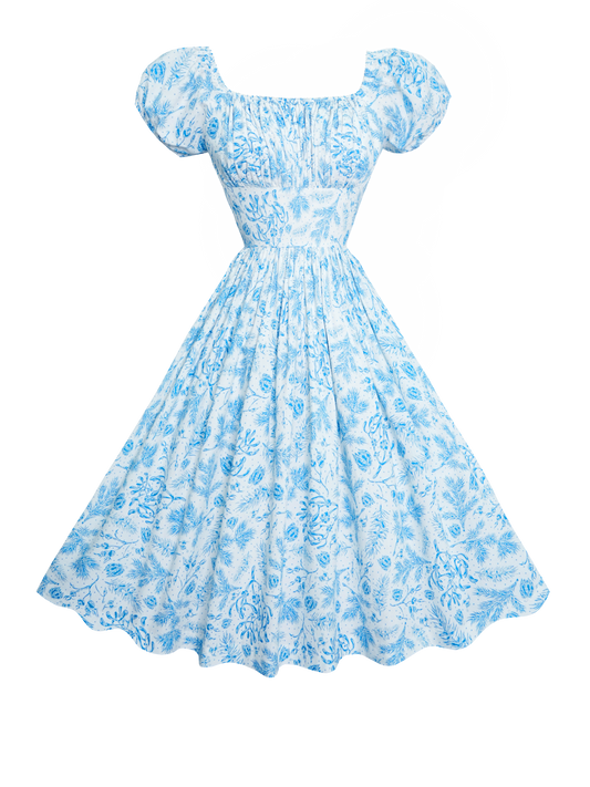 RTS - S - Loretta Dress "Winter Stroll"
