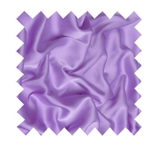 Fabric Lilac Purple Satin - By the Yard