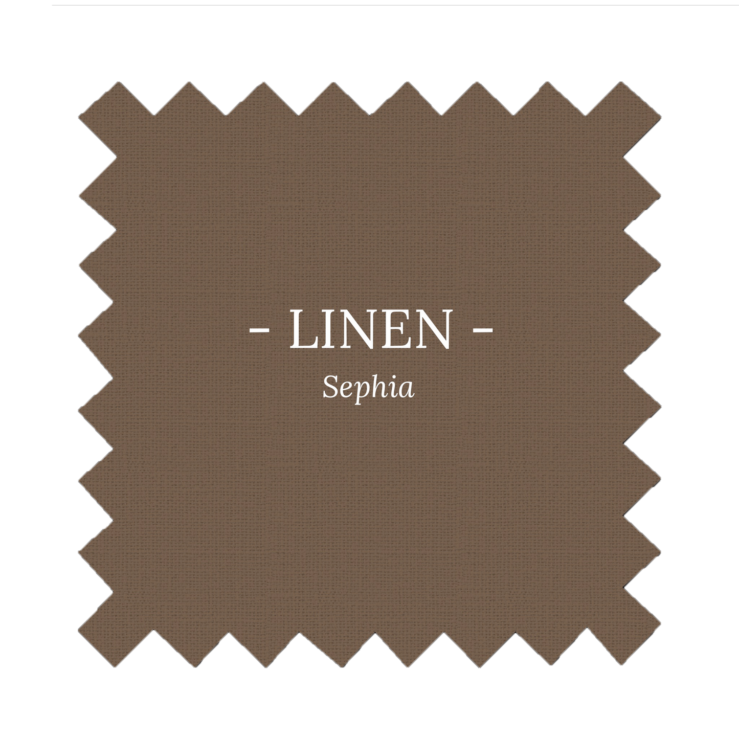 Fabric in Sephia Linen - By the Yard