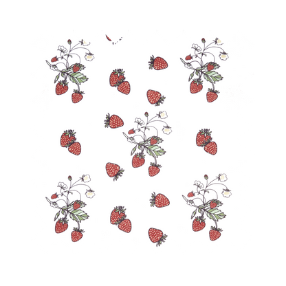 RTS - S - Alice Dress "Strawberry Picking Season"