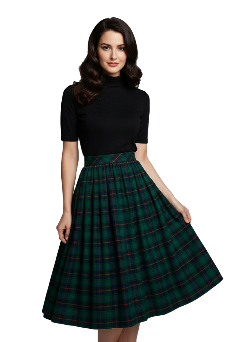 MTO - Lola Skirt "Princeton Plaid"