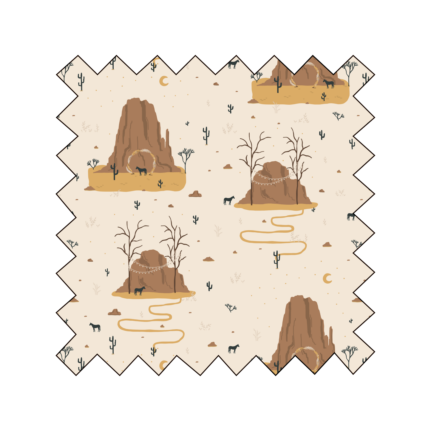 Fabric "Lonesome Cowboy" - By the Yard