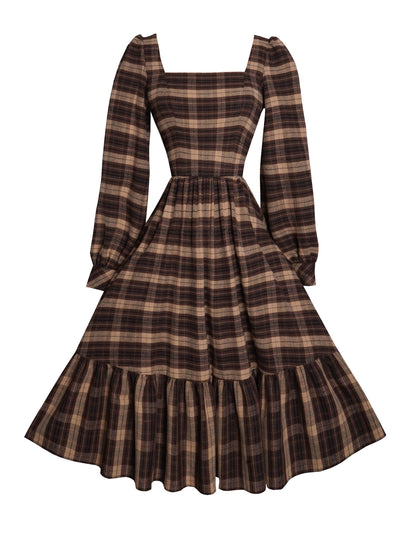 MTO - Mary Dress "Mulholland Plaid"