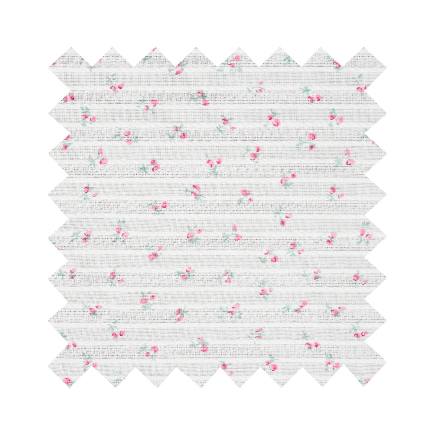 Fabric "Rosey Garden Stripes" Pink - By the Yard