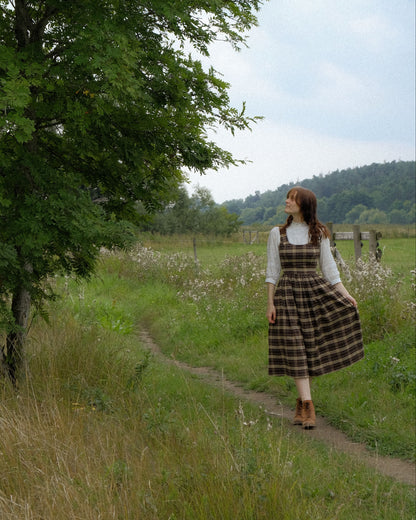 MTO - Emily Dress "Mulholland Plaid"