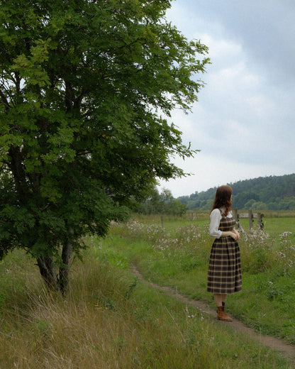 MTO - Emily Dress "Mulholland Plaid"