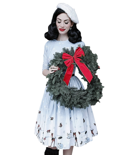 MTO - Marianne Dress "Hello Deer"