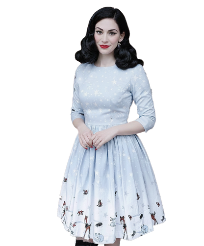 MTO - Marianne Dress "Hello Deer"