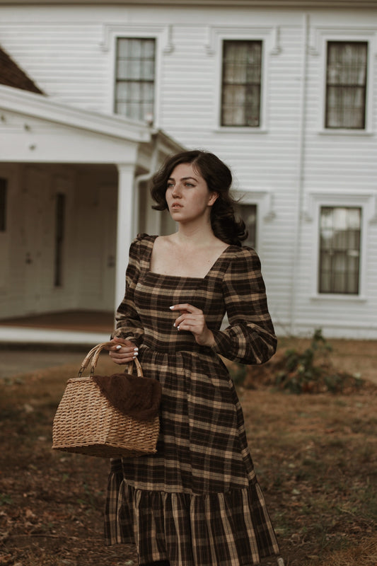 MTO - Mary Dress "Mulholland Plaid"