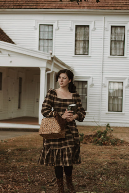 MTO - Mary Dress "Mulholland Plaid"