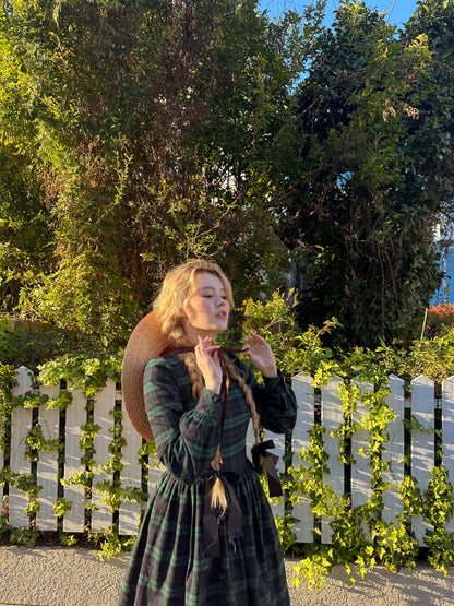 MTO - Agnes Dress "You Plaid me at Hello"